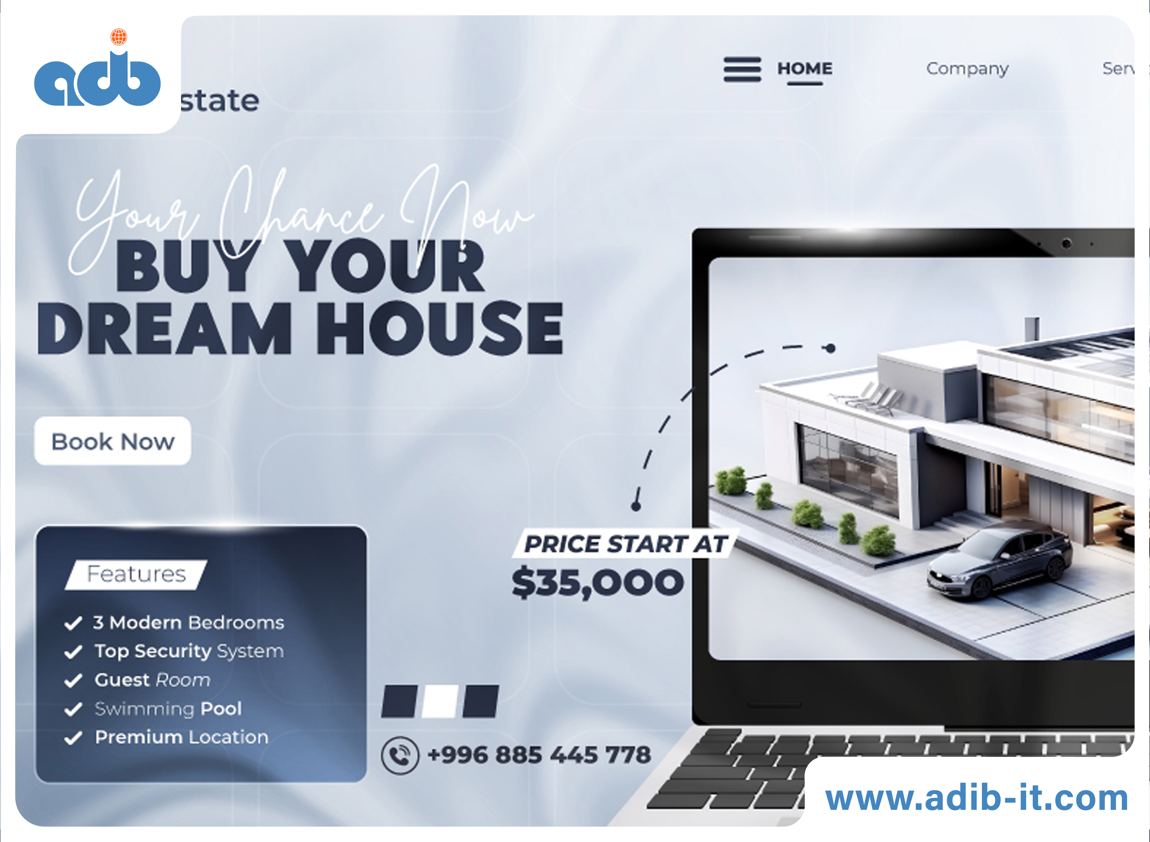 طراحی سایت املاک