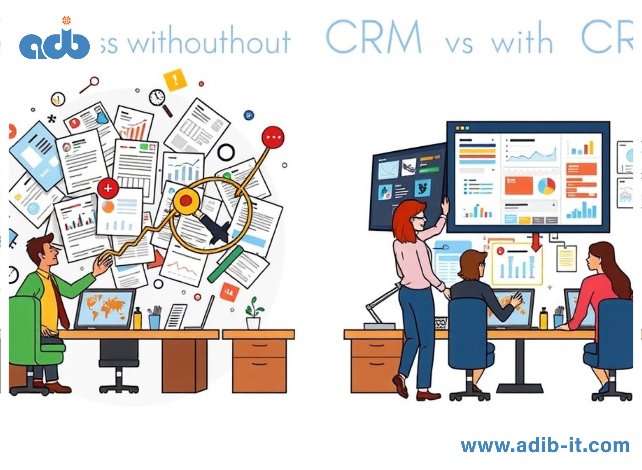 CRM چیست و چه مشکلاتی را در کسب و کارها حل می کند